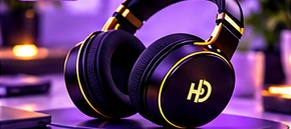 Wireless Headphones concept image